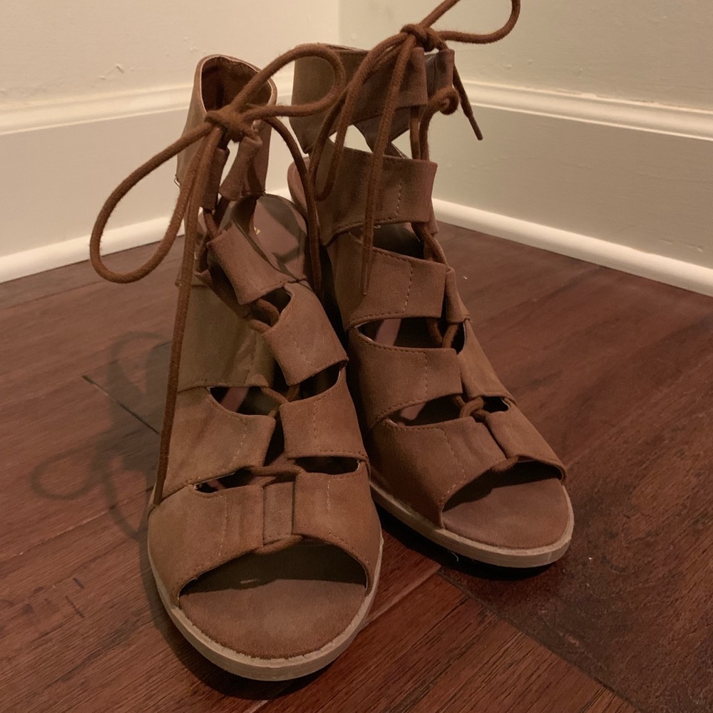 Lace Up Heels